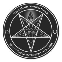 Quintessentials "Baphomet" Sticker! by thequintessentials Quintessentials "Baphomet" Sticker!
