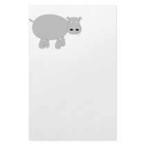 Quirky and cute cartoon hippo t-shirts and gifts. stationery