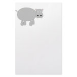 Quirky and cute cartoon hippo t-shirts and gifts. custom stationery
