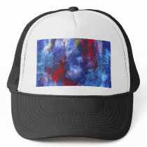 "Quirky Blues" Products Trucker Hats