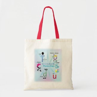 Quirky Quarks Tote Bags