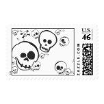 QUIRKY SKULLS stamps