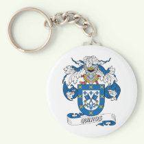 Quiros Family Crest Keychain