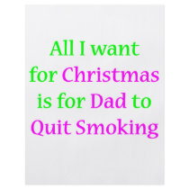Quit Smoking Dad 2 flyers by omgoshitschristmas Quit Smoking Dad 2 flyers