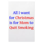 Quit Smoking Mom!  2 Stationery Design