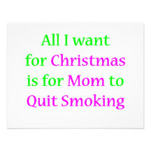 Quit Smoking Mom! Custom Invites