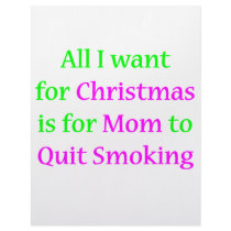 Quit Smoking Mom! Customized Letterhead
