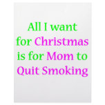 Quit Smoking Mom! Customized Letterhead