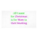 Quit Smoking Mom! photo cards