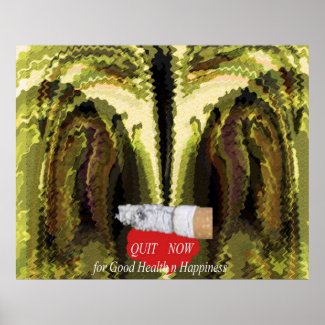QUIT SMOKING NOW print