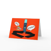 QUIT WORK GREETING CARD by CHUCKLEMEDIA QUIT WORK GREETING CARD
