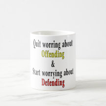 Quit Worrying About Offending Mug