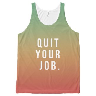 QUIT YOUR JOB: Turks &amp; Caicos Labor Day Tank Top