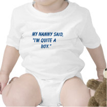 QUITE A BOY t-shirts