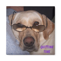 QUITTING TIME magnets