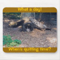 Quitting time! - mousepad