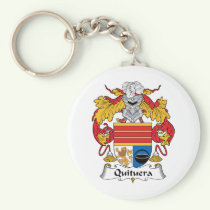 Quituera Family Crest Keychain