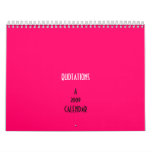 QUOTATIONS calendar by SweetKitten