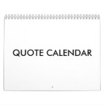 QUOTE CALENDAR