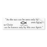 Quote from Robert Leighton Bumper Stickers