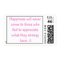 Quote On a Stamp
