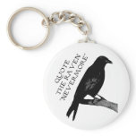 Quote The Raven Key Chains