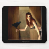 quote the raven mousepads