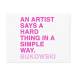 Quotes by Charles Bukowski Post Card