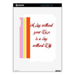 Quotes Decals For The iPad 2