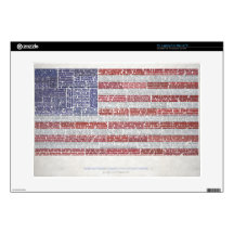 Quotes Flag for A Free and Open Internet Laptop Skins