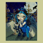Quoth the Raven Nevermore ART PRINT gothic fairy