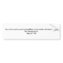 quran chapter 7 Bumper Sticker bumper stickers by wolfpoet quran chapter 7 Bumper Sticker bumper stickers