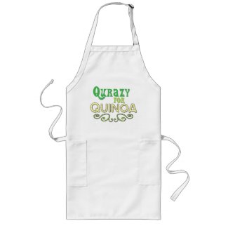 Qurazy for Quinoa apron