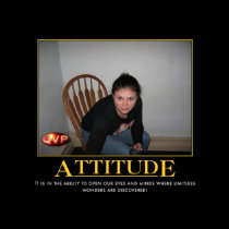 QVP Attitude Poster posters