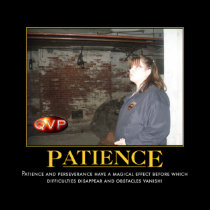 QVP Patience Poster posters