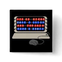QWERTY B.C. PINBACK BUTTONS