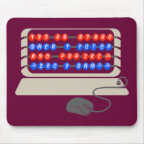 QWERTY B.C. MOUSE PAD