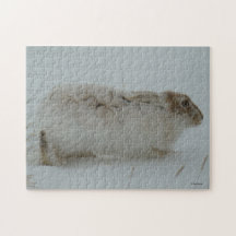 R0007 Snowshoe Hare Jigsaw Puzzle