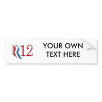 R12 BUMPER STICKER