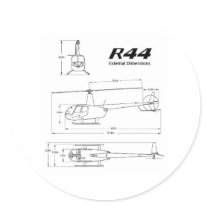 R-44 Robinson stickers by iflytandemrotor R-44 Robinson stickers