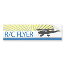 R/C Flyer Bumper Stickers