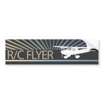 R/C Flyer Bumper Sticker