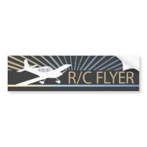 R/C Flyer Bumper Stickers