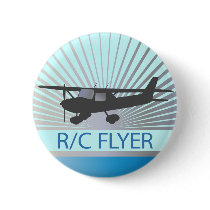 R/C Flyer Pinback Button