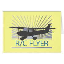R/C Flyer Greeting Cards