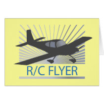 R/C Flyer Greeting Card