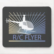 R-C Flyer Copter mousepads by clearedtoland R-C Flyer Copter mousepads