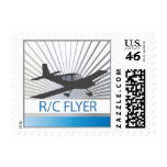 R/C Flyer Postage Stamp