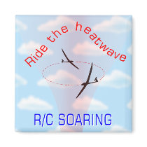 R/C Soaring ... Ride the Heatwave magnets by FearlessThinkers R/C Soaring ... Ride the Heatwave magnets