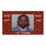 R.D. Sports Profile Cards Business Card Templates